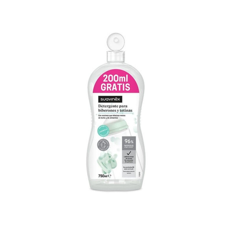 Detergente para mamaderas y tetinas 550+200 ml Gratis Detergente para mamaderas y tetinas 550+200 ml Gratis