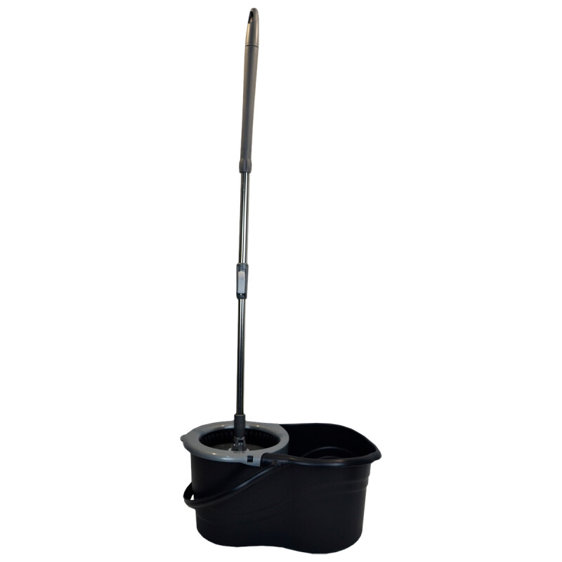 Mopa con balde giratorio NEGRO