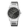 Reloj Citizen Eco Drive FE7020-85H para dama con correa de Titanio Negro