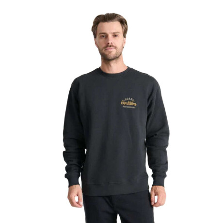 Buzo Roark Sign Writer Fleece Negro