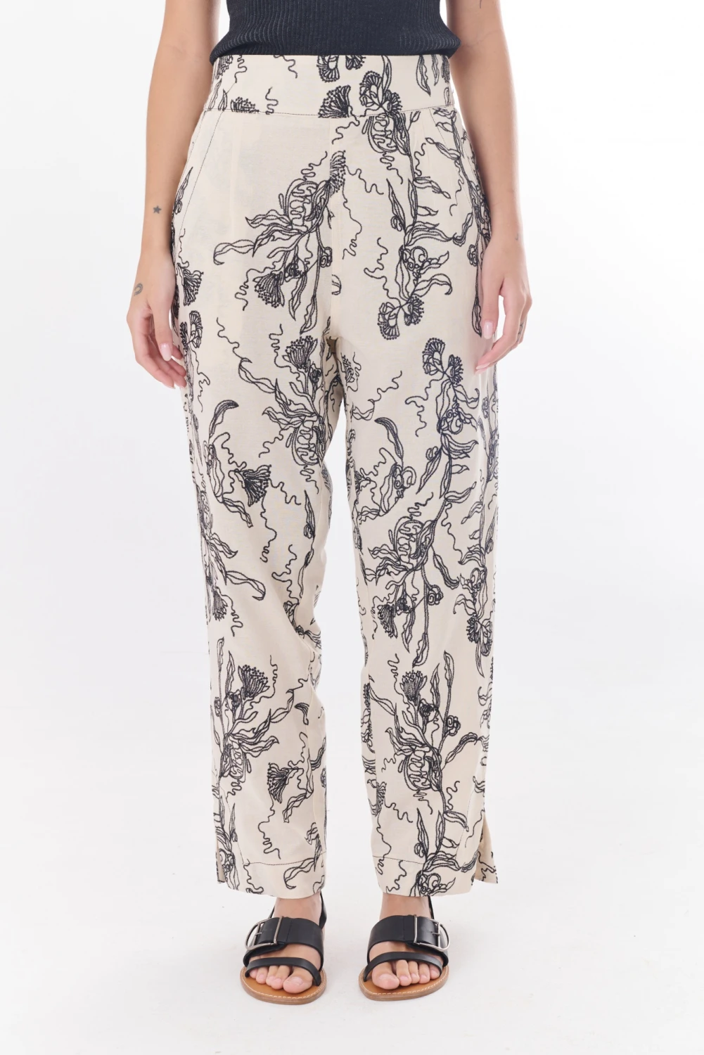 PANTALON IRIS blanco 4