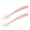 Set x2 cucharas silicona Fases 1 y 2 BUBA rosa