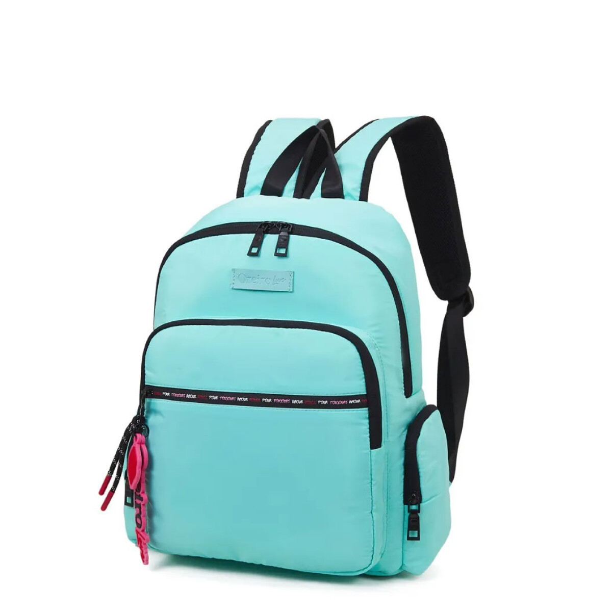 Mochila Las Oreiro Oreiro Love Las Oreiro - Verde Agua 