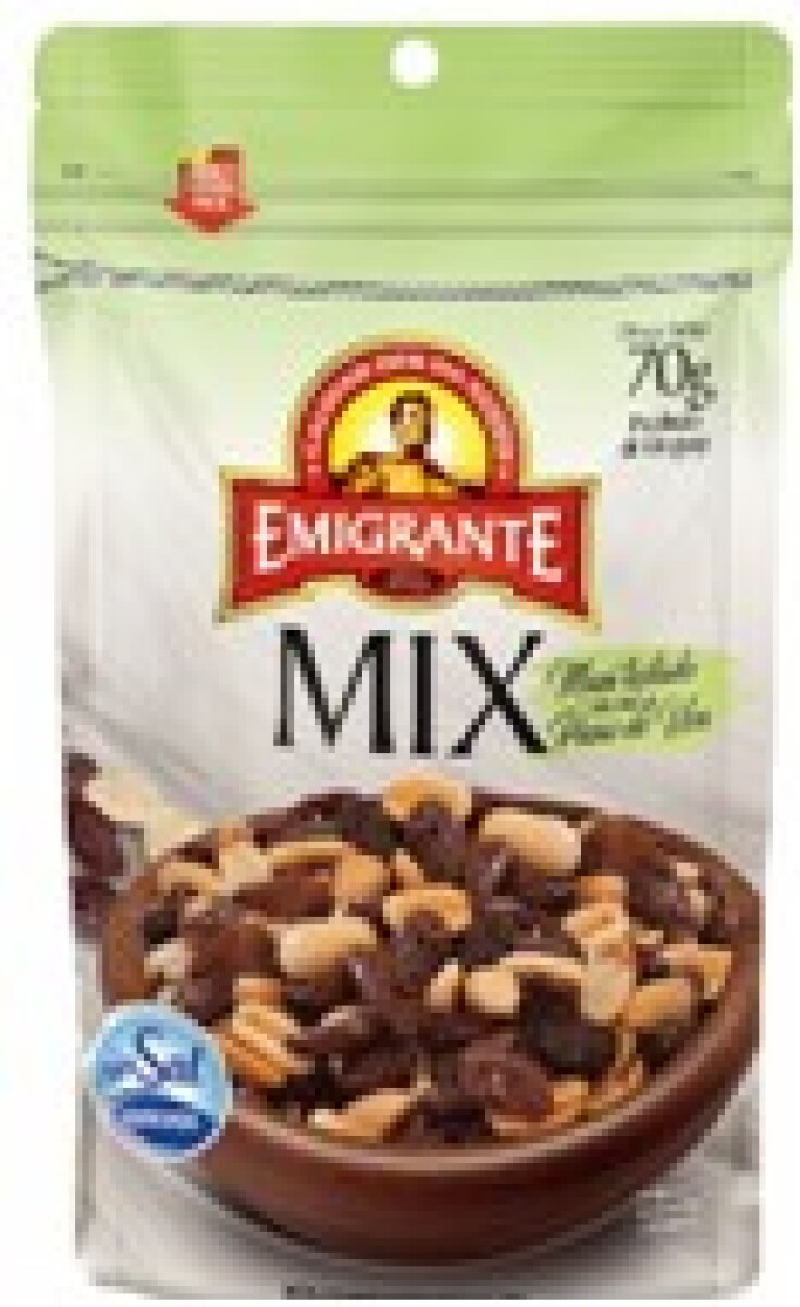 MIX EMIGRANTE MANI TOST S/SAL+PASAS D/P 70G 