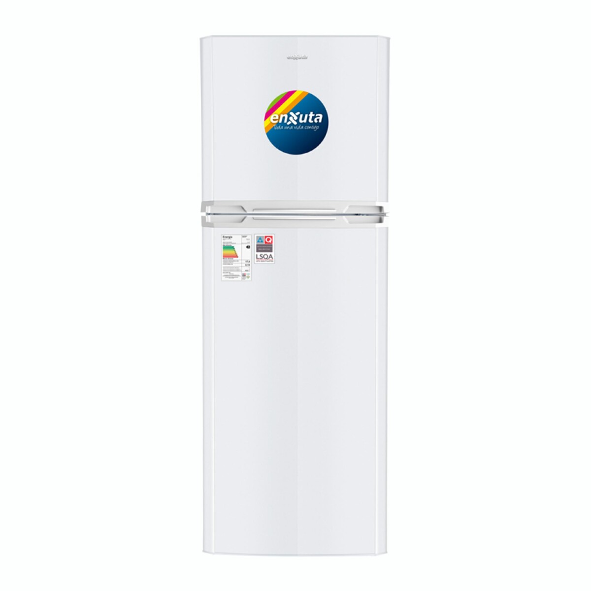 Refrigerador ENXUTA RENX24281FHW Capacidad 264Lts Frío Húmedo 