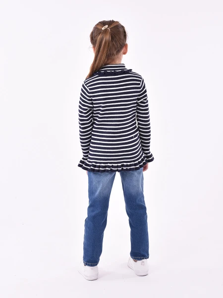 POLERA GAIA AZUL OSCURO