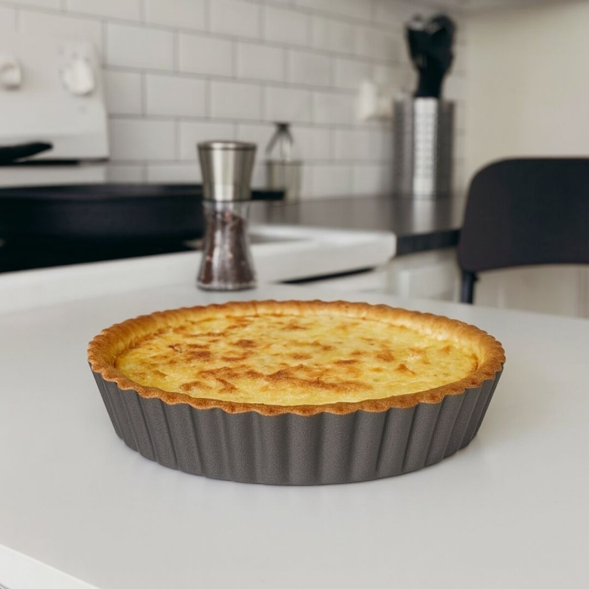 TARTERA ALTA DESMONTABLE 30X5CM - NEGRO 