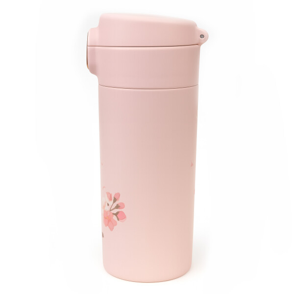 Vaso Térmica Acero inoxidable Botella 300ml Diseño Floral Color Rosa