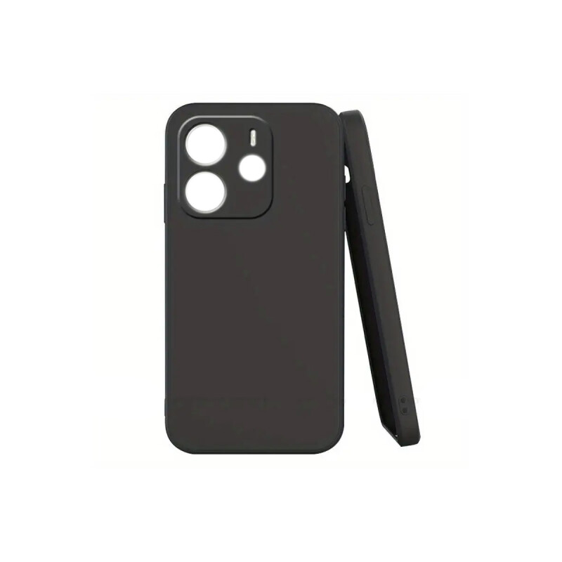 Estuche TPU Para Xiaomi Redmi Note 14 Pro 4G Negro Estuche TPU Para Xiaomi Redmi Note 14 Pro 4G Negro