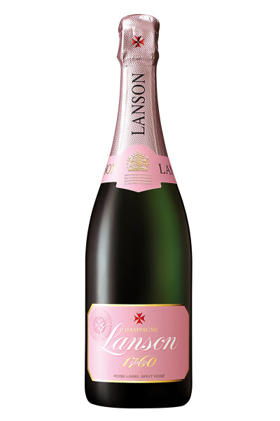 Champagne LANSON Brut Rosé 750ml. Champagne LANSON Brut Rosé 750ml.