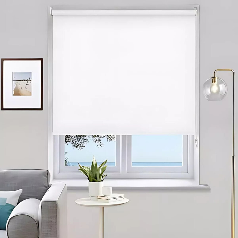 Cortina Roller Blackout 120*200cm Interior Living Cocina Blanco