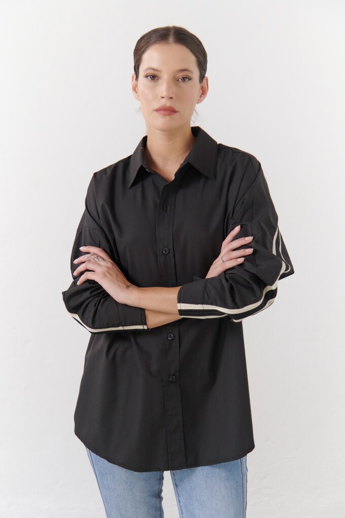 CAMISA VETTEL NEGRO
