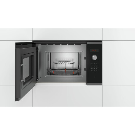 MICROONDAS DE EMPOTAR BOSCH 20-LITROS NEGRO BEL523MS0