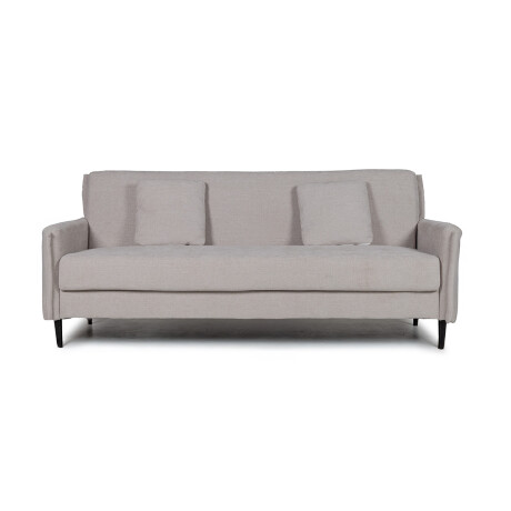 Sofá Cama Calma - Tela Microfibra 153 (Greige)
