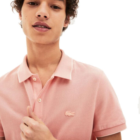 REMERA LACOSTE PIQUE CAVIAR Salmon