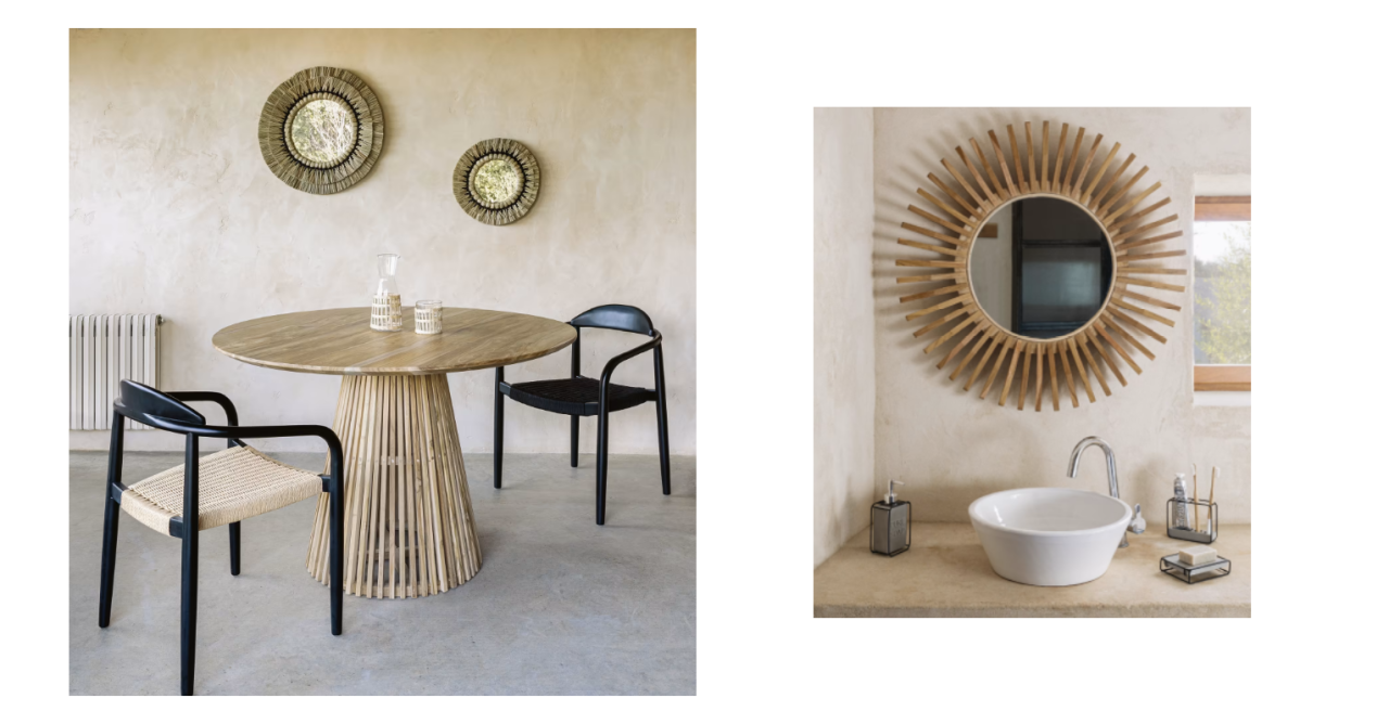 ESPEJO DE PIE REFLEJO GINER Y COLOMER, ideal para la decoración integral de  ambientes de interior o cuartos de baño.
