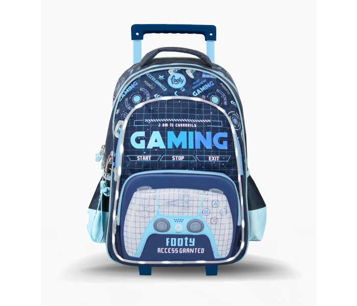 Mochila Carro Gaming c/Luz Marino/Celeste