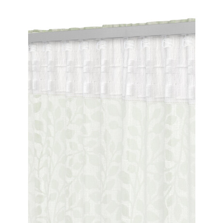 Cortina Skasen 1X140X300 Hojas Verde