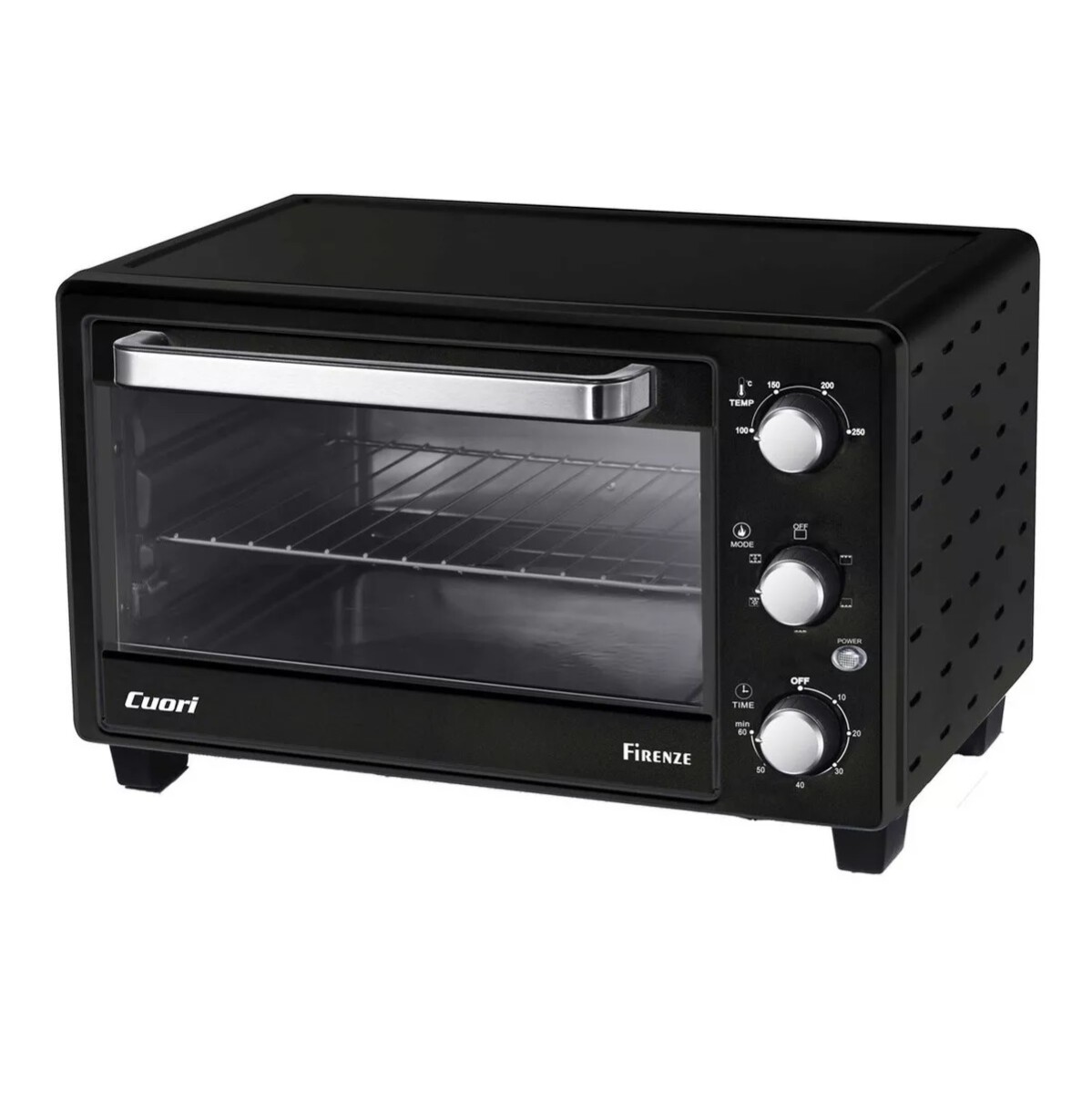 Horno Eléctrico CUORI Firenze 1380W Capacidad 24L - Negro 