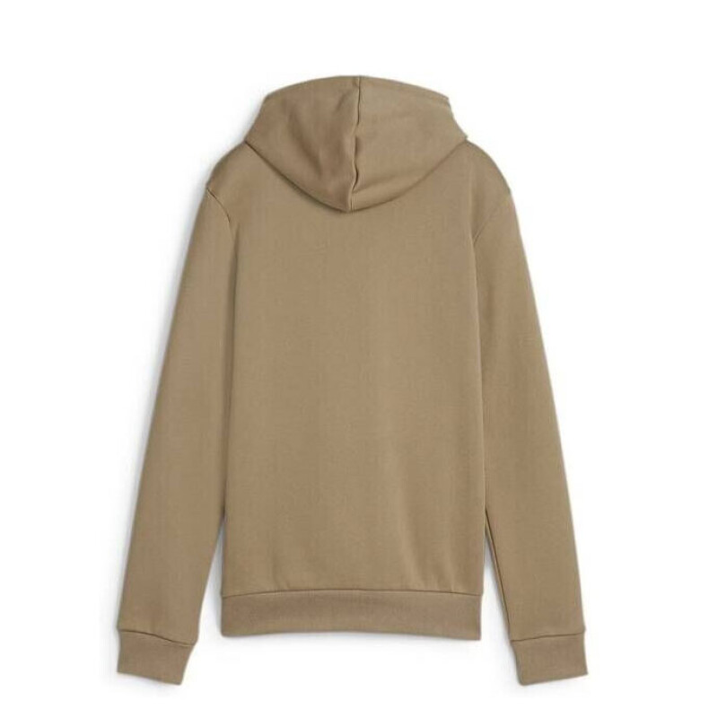 Canguro de Mujer Puma Logo Hoodie Beige Tostado