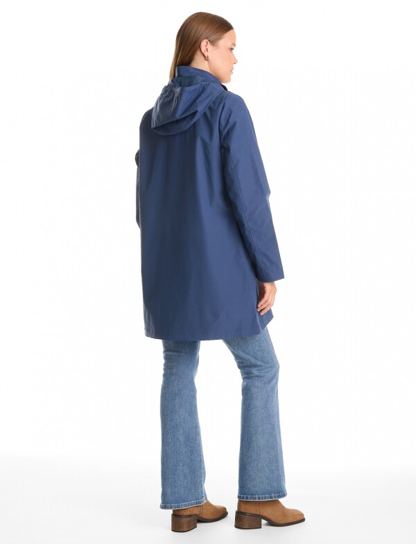Gabardina Impermeable AZUL