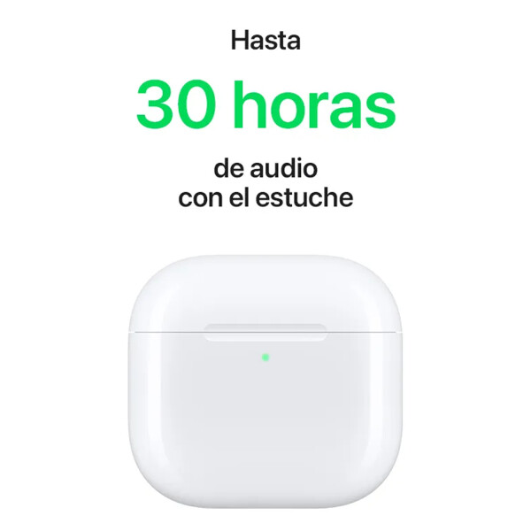 Apple Airpods 4 Carga Inalámbrica AURICULAR APPLE AIRPODS 4 BLANCO DF