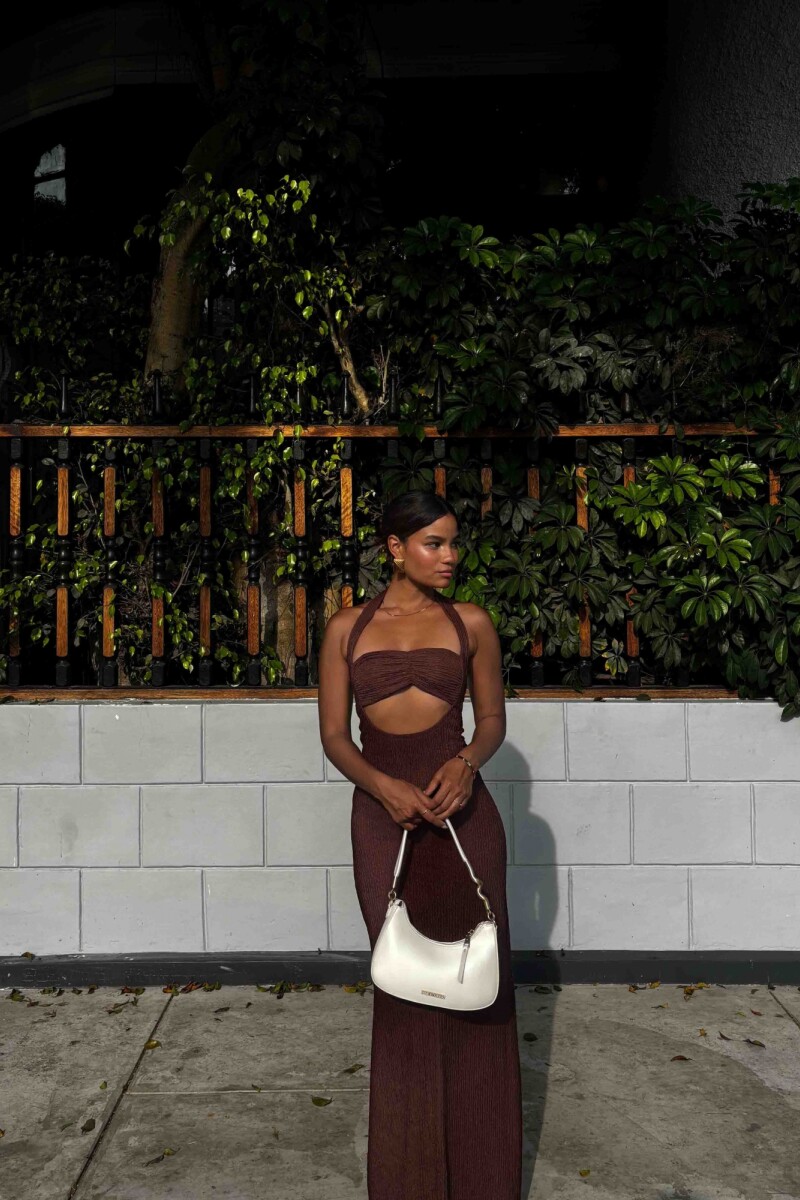 VESTIDO MITIKA MARRON