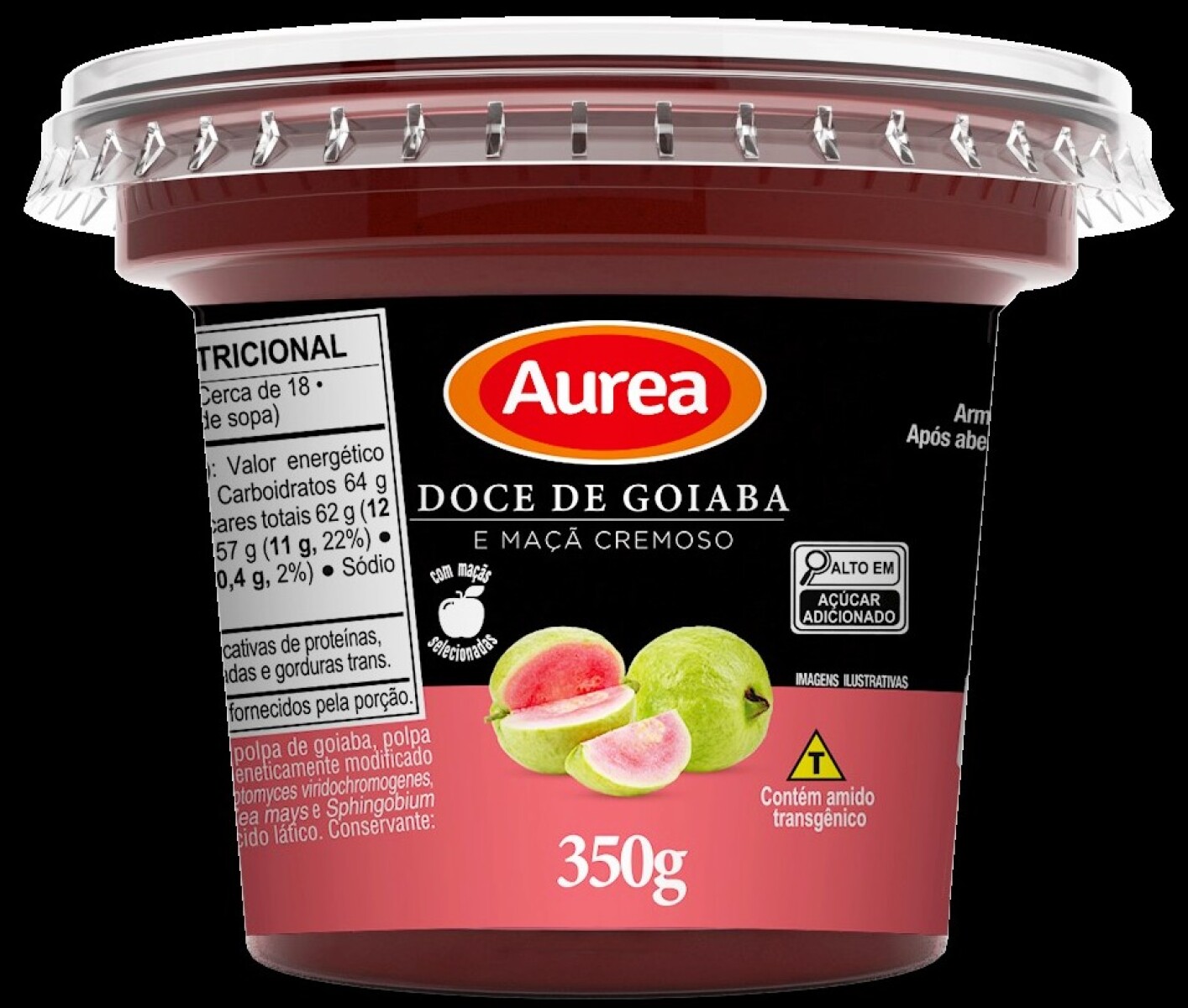 MERMELADA AUREA 350G GUAYABA 