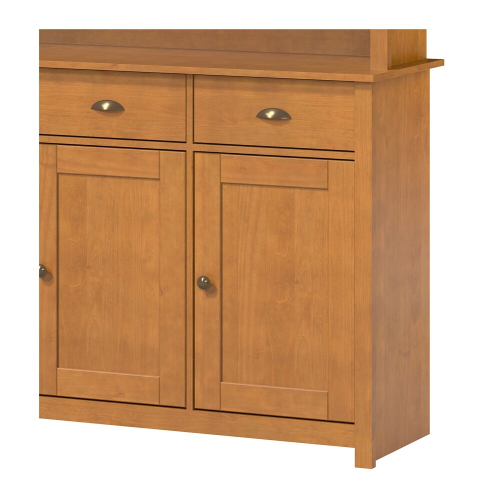 Cristalero - 5 Puertas - 3 Cajones - Línea Colonial Freijo