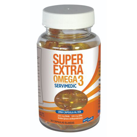 Super Extra Omega 3 Servimedic x 30 CAP Super Extra Omega 3 Servimedic x 30 CAP