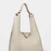 Cartera al hombro The Shopping En Cuero Graneado Natural