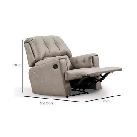 POLTRONA DO PAPAI RECLINABLE BEIGE 9058 POLTRONA DO PAPAI RECLINABLE BEIGE 9058