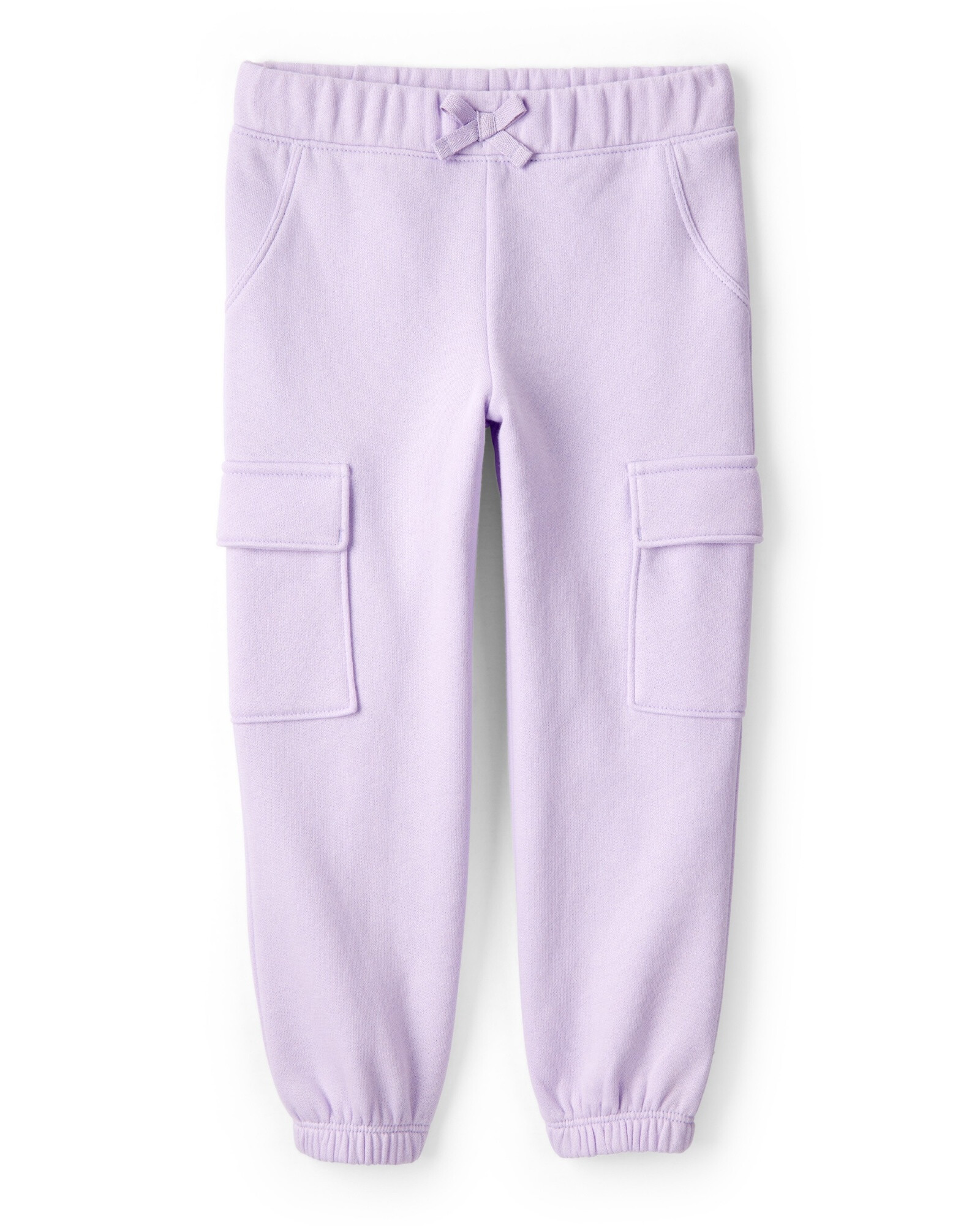 Set dos piezas de algodón, pantalón y canguro, púrpura Sin color