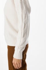 Sweater Hiedra Crudo