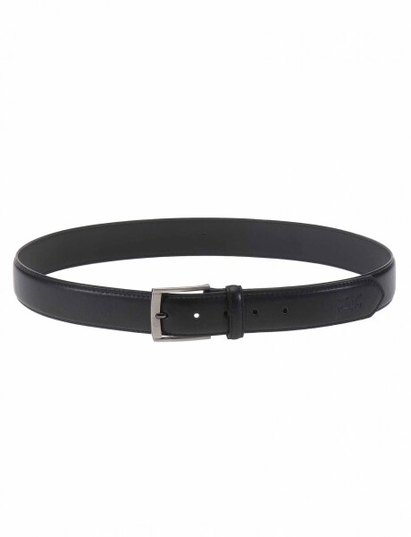 CINTURÓN DE CUERO Negro