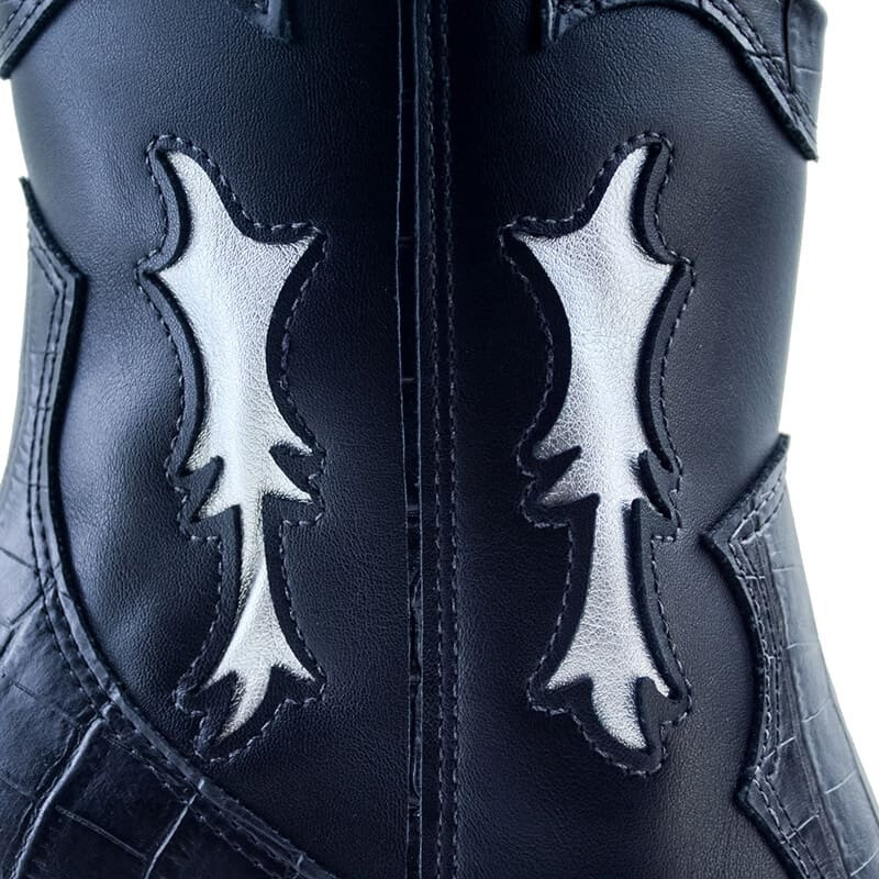 Botas Vizzano Tejana de Mujer - 3070.109-27429 Negro-plata