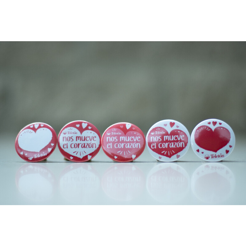 Pins Teletón (Pack x 5) Pins Teletón (Pack x 5)