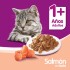 WHISKAS EN SALSA DE SALMON ALIMENTO HUMEDO 85 GR
