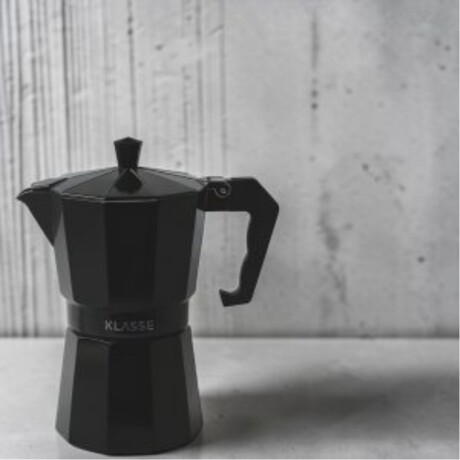 Cafetera Italiana Moka Klasse 6 tazas | Negra mate Cafetera Italiana Moka Klasse 6 tazas | Negra mate