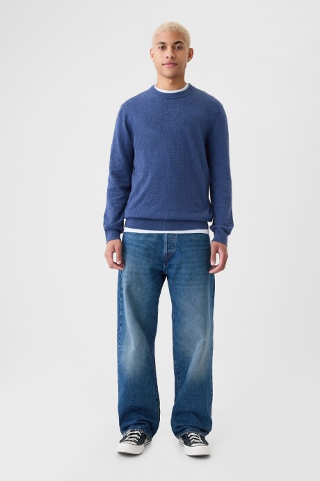 Buzo Cashsoft Hombre Blue Heather H5