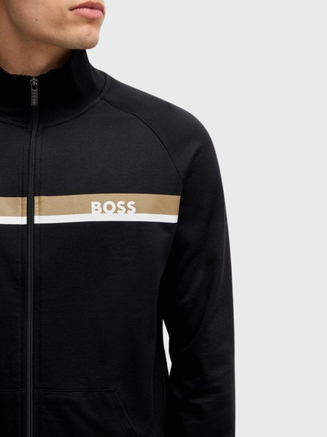 BOSS - Chaqueta Authentic Jacket Z Negro