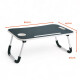 Mesa Laptop Cama Con Posa Vaso Beige