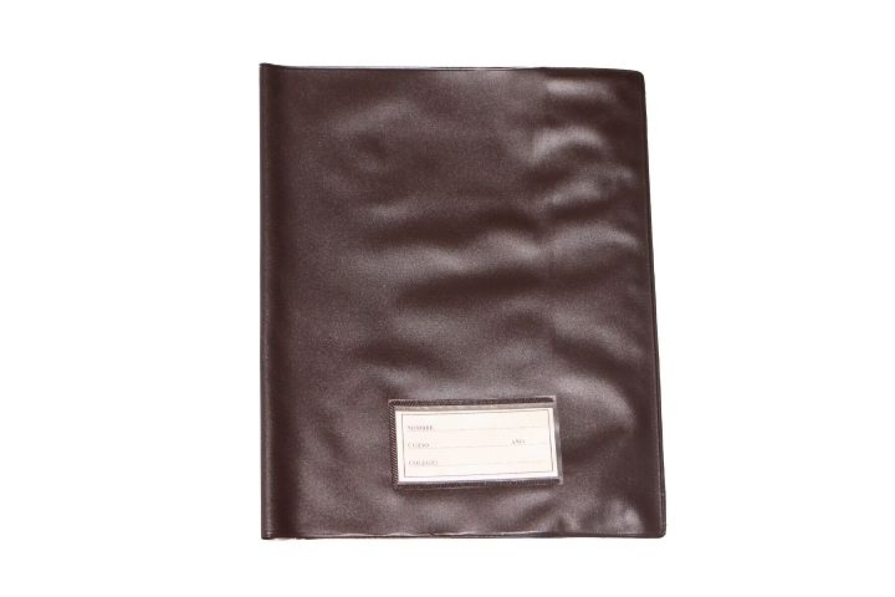 FORRO PLASTICO P.V.C. PARA CUADERNO - COLOR MARRÓN 