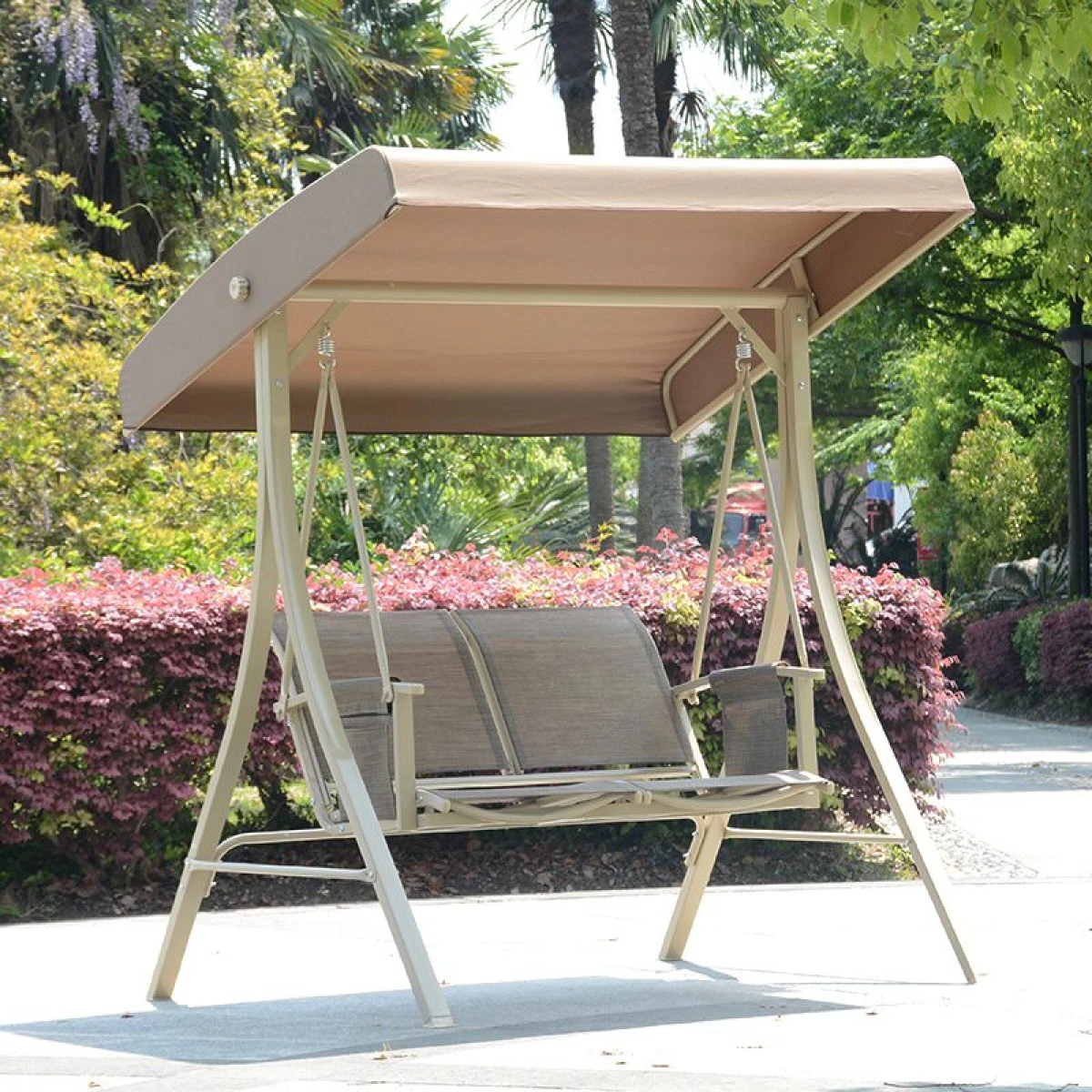Columpio De Jardín Estilo Futón 2 Personas 