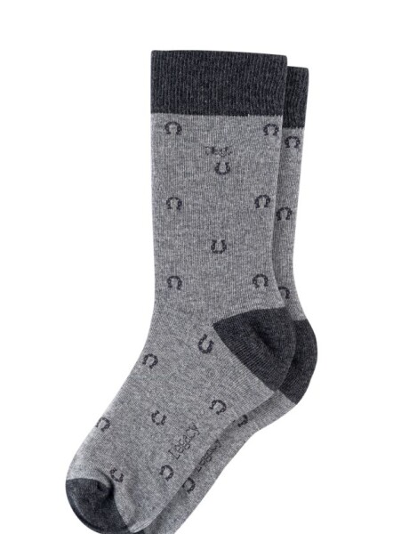 MEDIAS ESTAMPADAS Gris