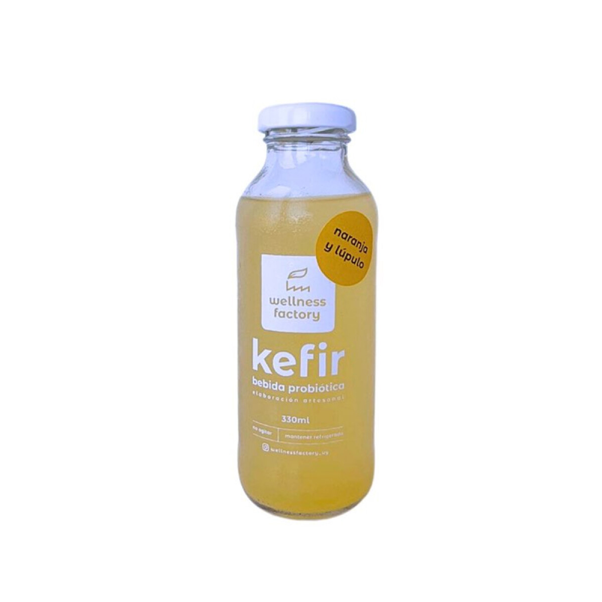 Agua de Kefir naranja y lupulo 330ml 