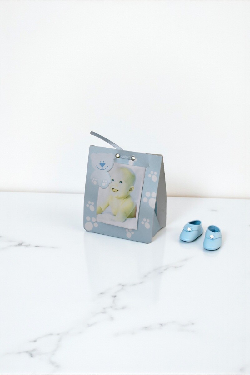 Bolsa portaretrato baby shower 5x5 cm 