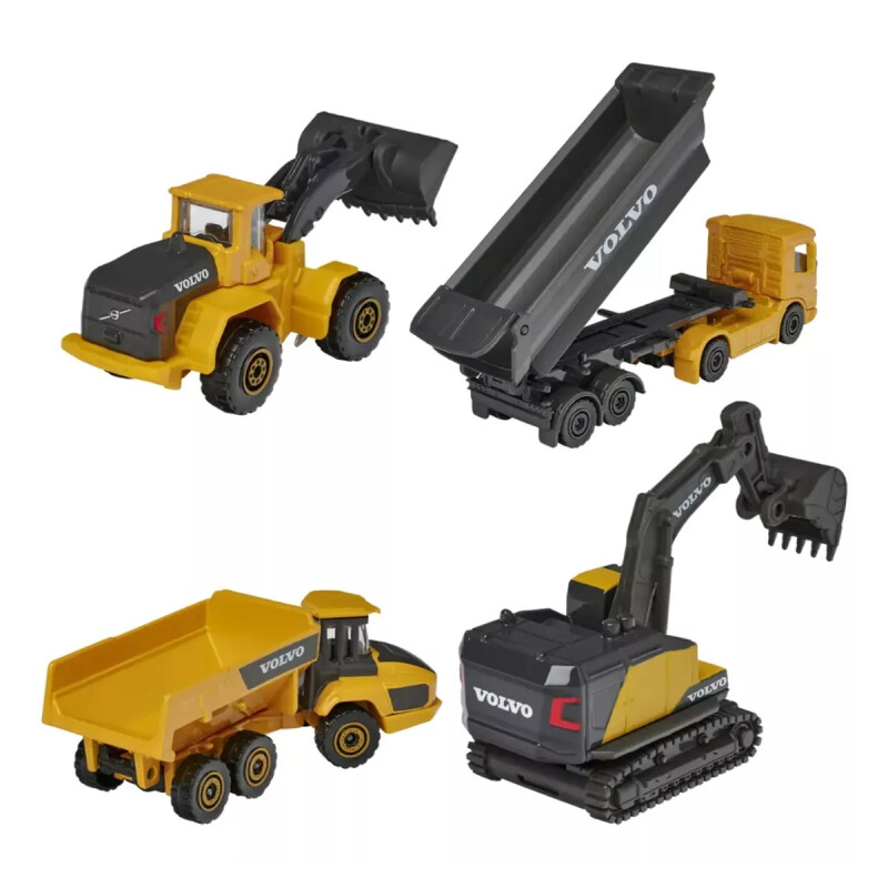 Pack X4 Vehículos De Construcción Volvo Pack X4 Vehículos De Construcción Volvo