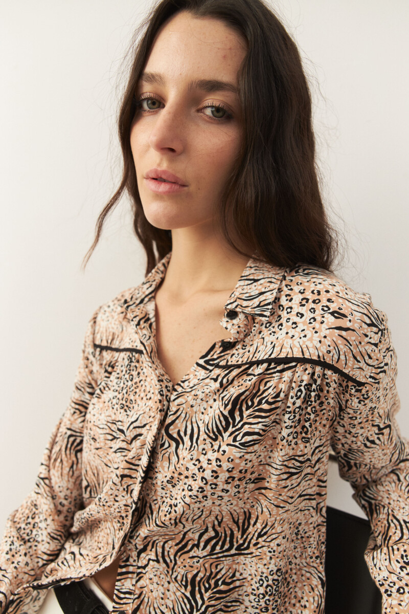 CAMISA LUPITA Animal Print