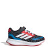 Championes de Niños Adidas Run Falcon Spider Man Negro - Rojo